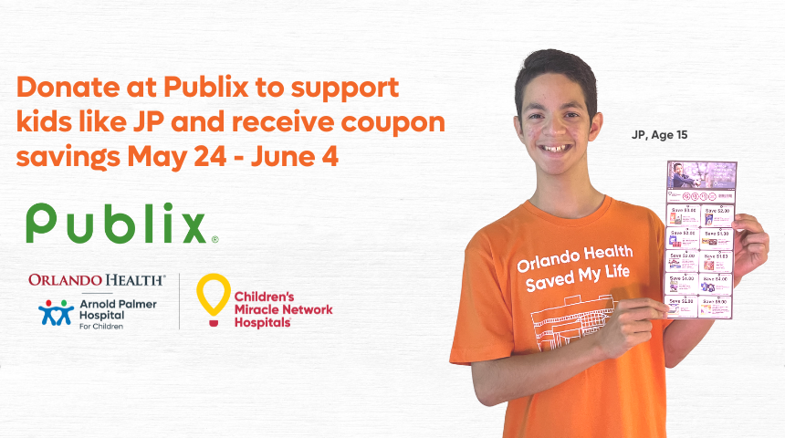 Support Local Kids When You Shop at Publix May 24 - June 4