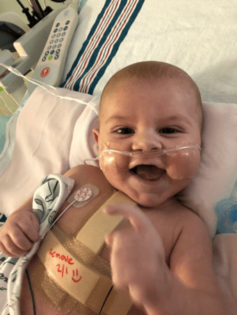 Owen as a baby