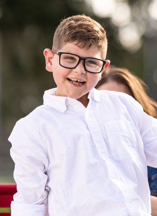 Owen smiling