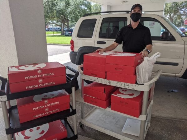 Panda Express Brings Meals, Boosts Morale Throughout Orlando Health
