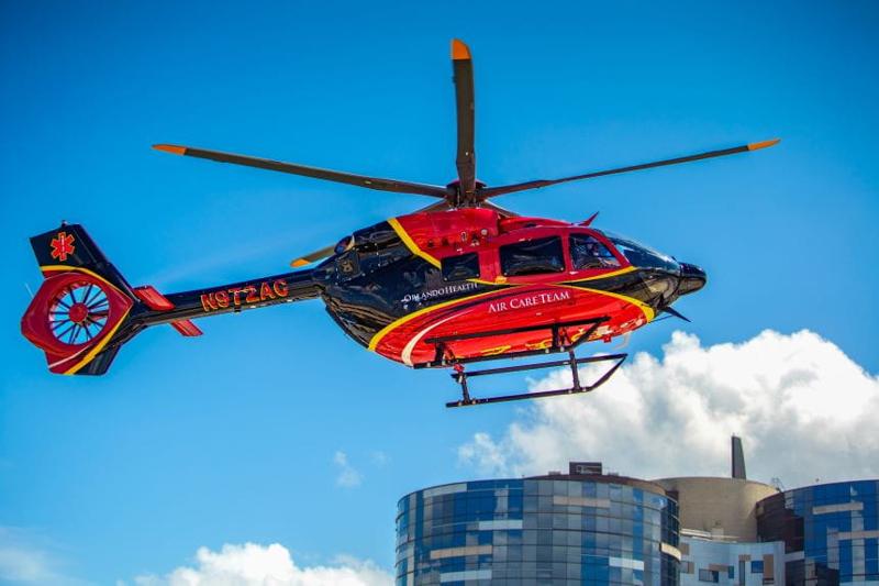 Orlando Health Launches First-of-Its-Kind Medical Helicopter