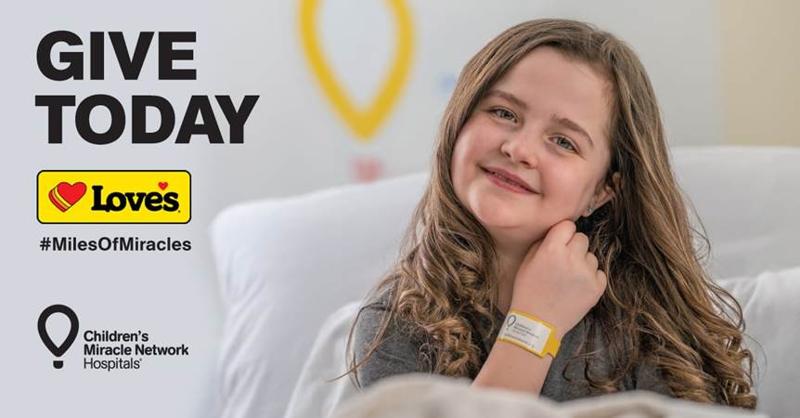 Love's Travel Stops & Country Stores Working to Change Kids’ Health: August 31-October 3