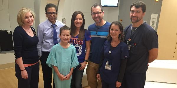 First Pediatric Patient Undergoes Treatment Using Proton Therapy