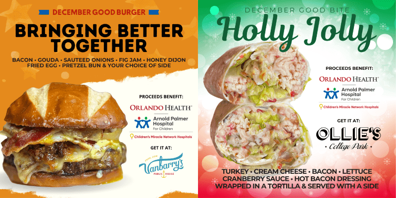 Grab a Bite at Vanbarry's and Ollie's This December