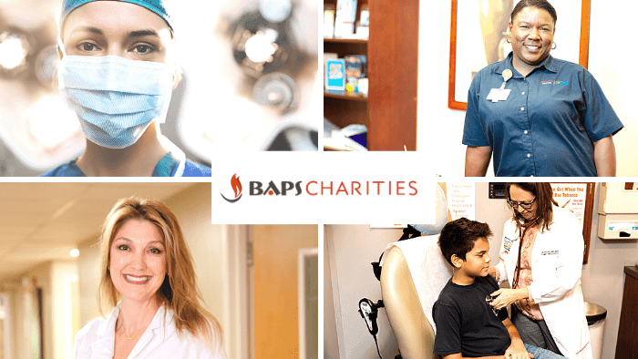 BAPS Charities Orlando donates support to Orlando Health Team Members