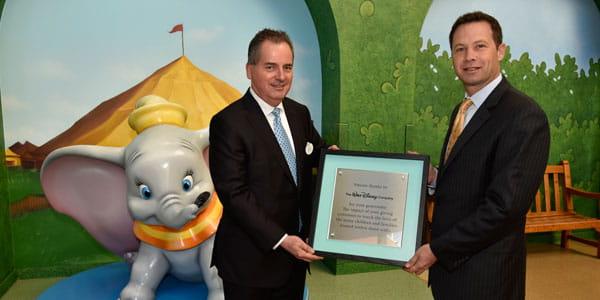 Arnold Palmer Hospital Recognizes Walt Disney World Resort