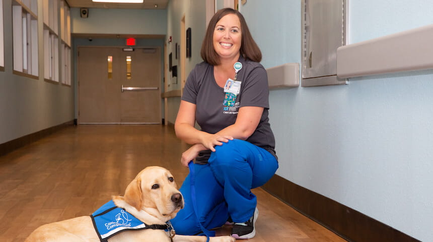 Orlando Health Announces a New Four-Legged Team Member!